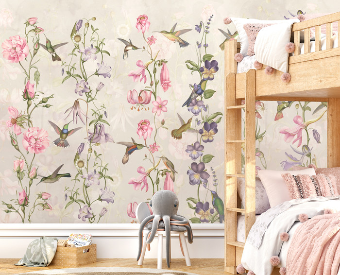 Mural - Meadow Flowers (Per Sqm)