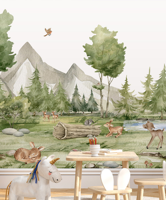 Mural - Forest Joy (Per Sqm)