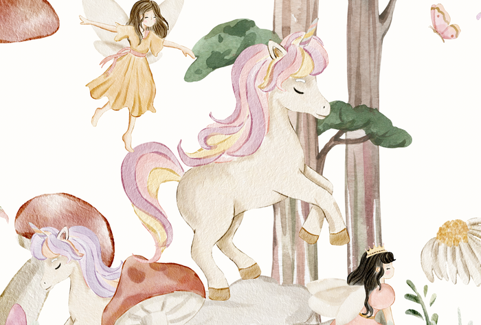 Mural - Garden Fairies (Per Sqm)