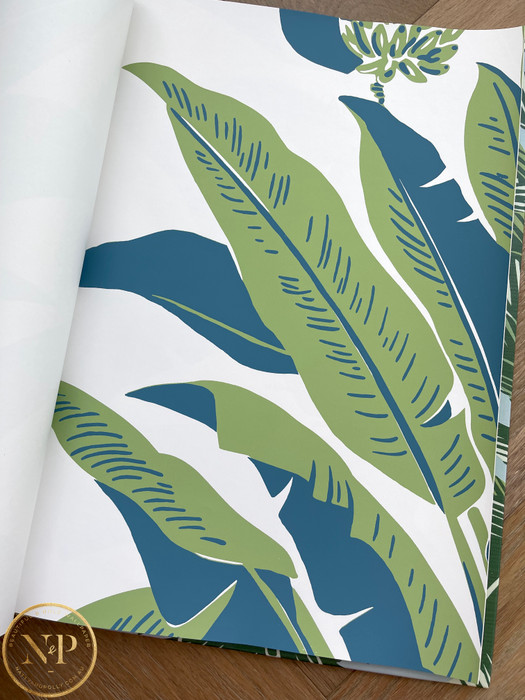 Banana Tree - Blue / Green