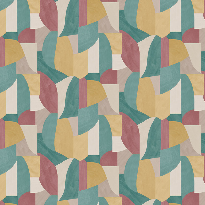 Ennedi - Maroon / Ochre