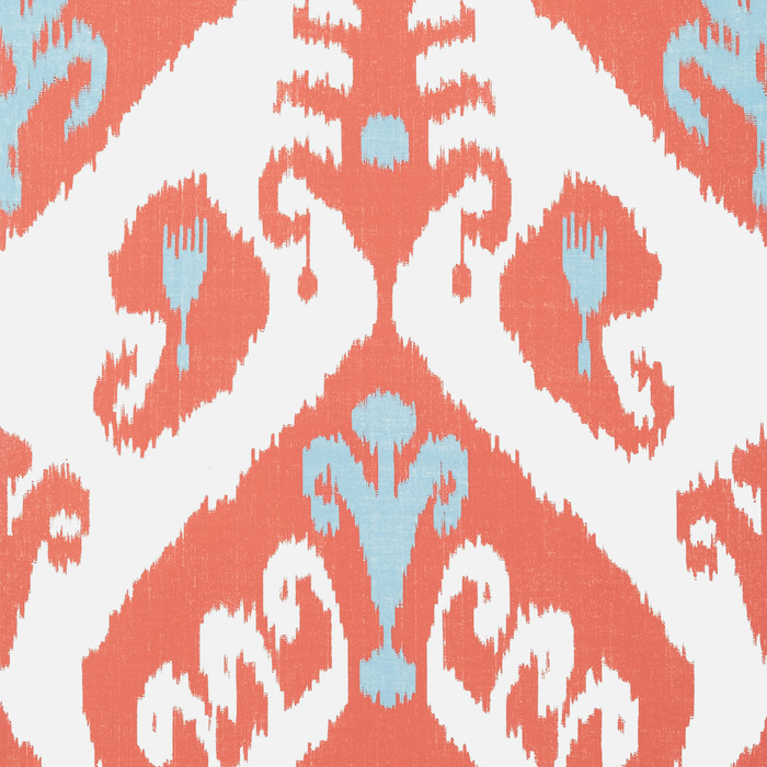 Indies Ikat - Coral