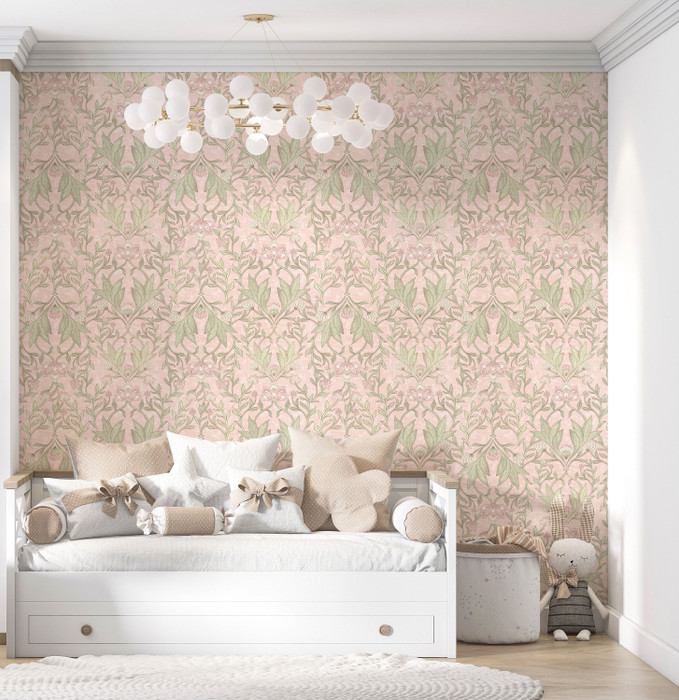 Mural - Amira Blush (Per Sqm)