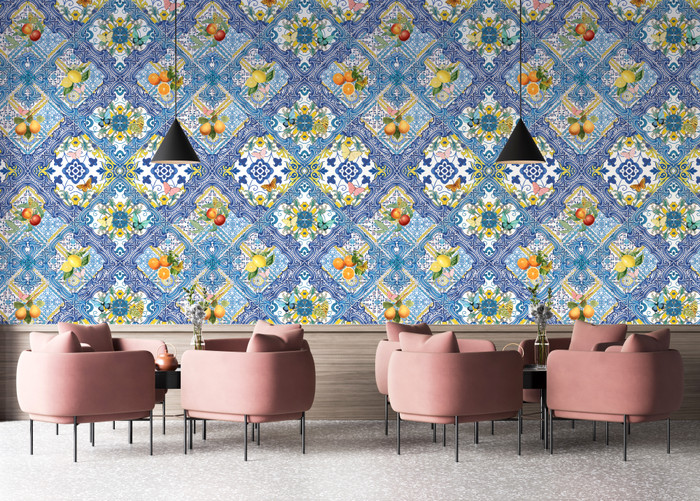 Mural - Sicilian Citrus Tiles (Per Sqm)