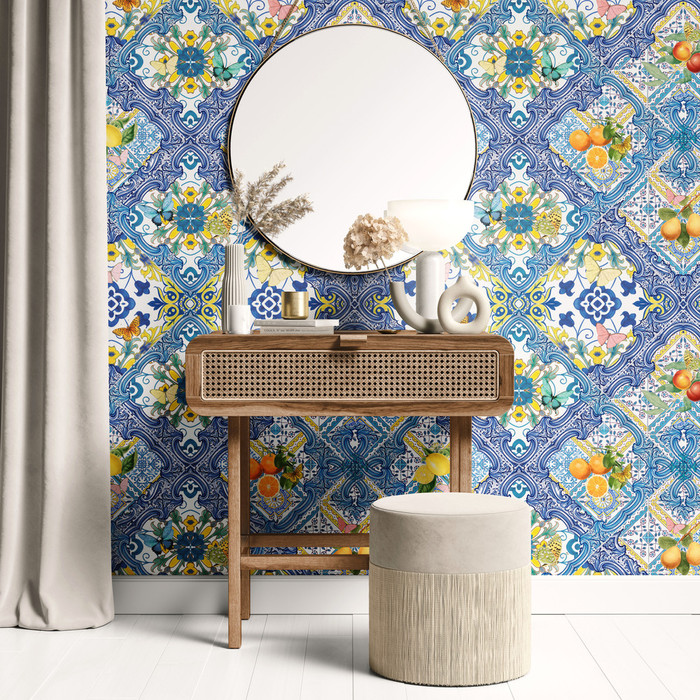 Mural - Sicilian Citrus Tiles (Per Sqm)