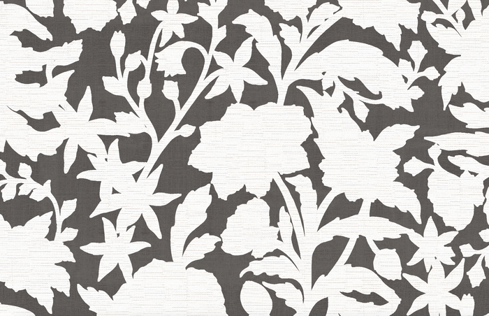 Mural - Chrysanthemum Black (Per Sqm)