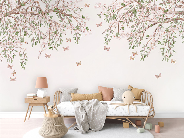 Mural - Blooming Blossom (Per Sqm)