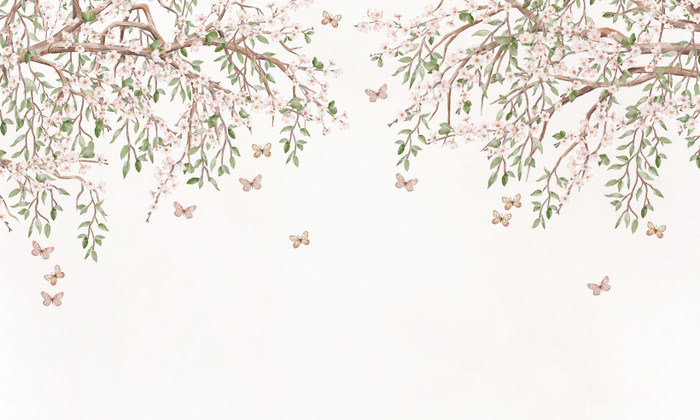 Mural - Blooming Blossom (Per Sqm)
