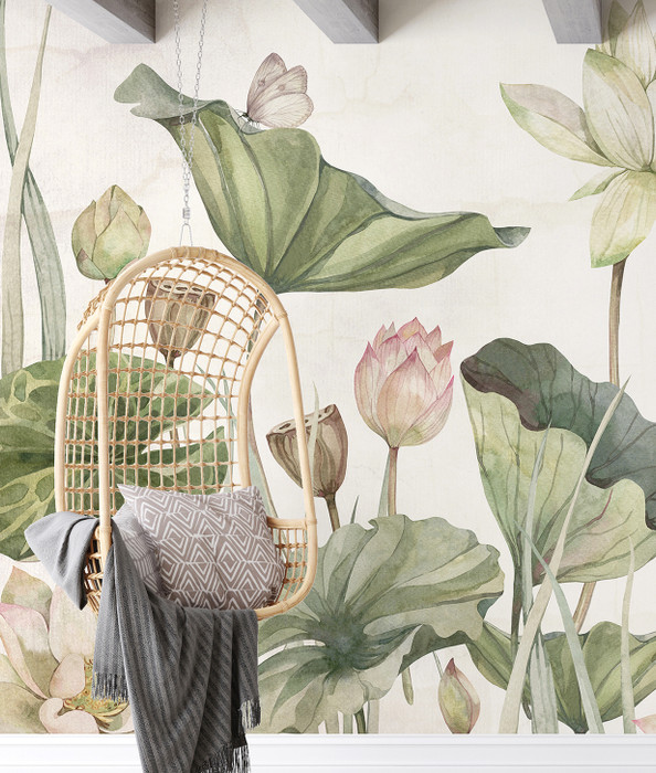 Mural - Lovely Lillies (Per Sqm)