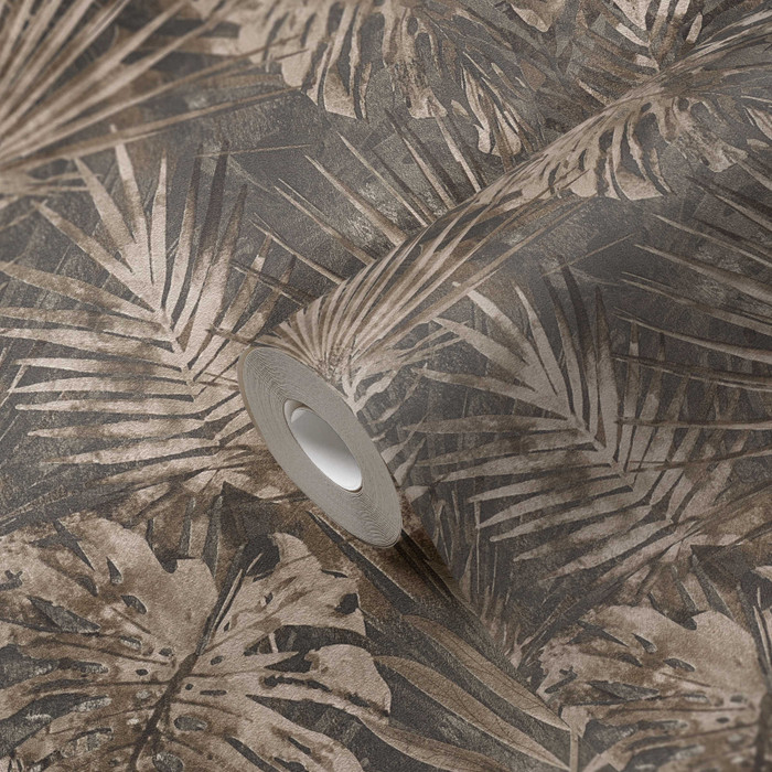 Palm Cove - Black / Brown