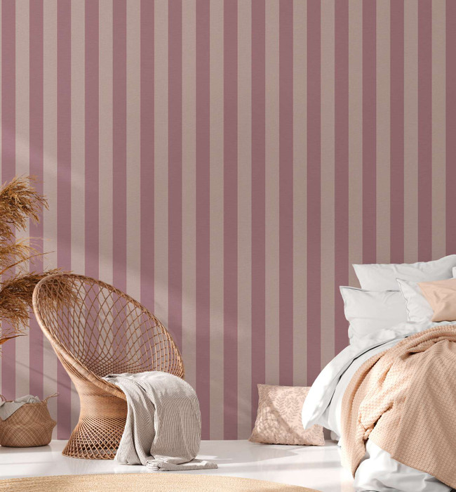 Hamptons Stripe - Pink / Purple