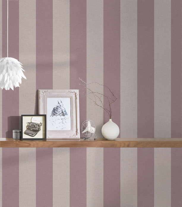 Hamptons Stripe - Pink / Purple