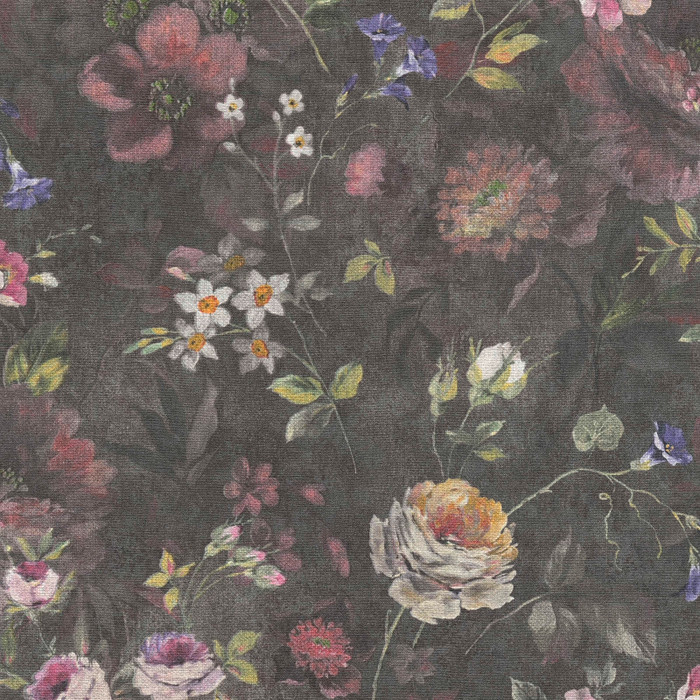 English Garden - Black / Multicolour