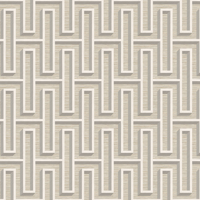 Grasscloth Maze - Natural