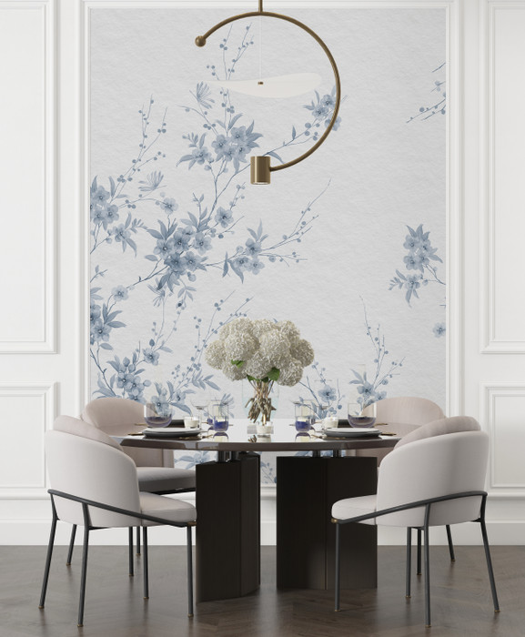 Mural - Edith Blue (Per Sqm)