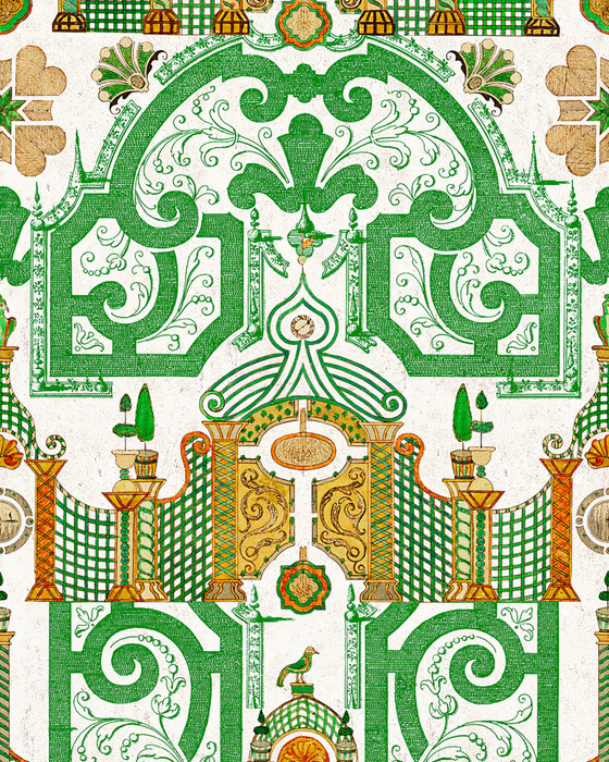Emperors Labyrinth - Orange / Green