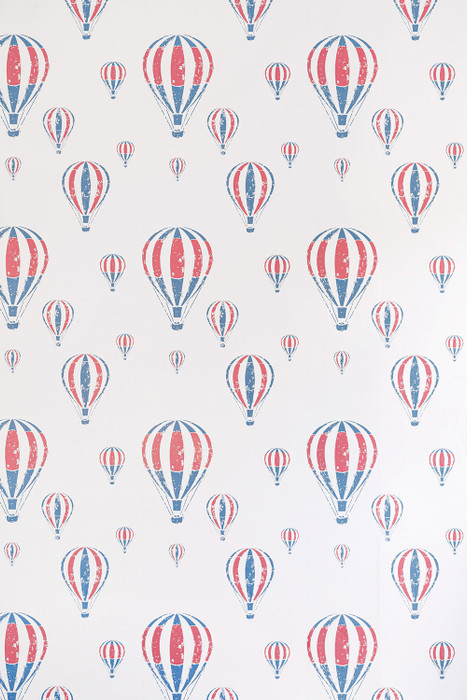 Hot Air Balloon - Red / Blue