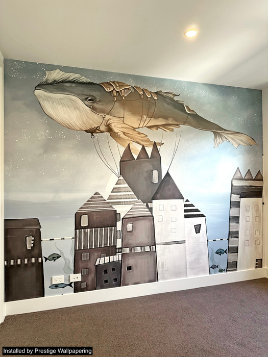 Mural - Underwater City (Per Sqm)