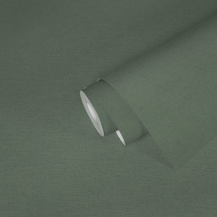 Plain Linen - Soft Green