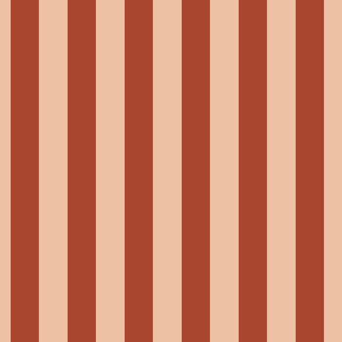 Little Lines - Red / Peach