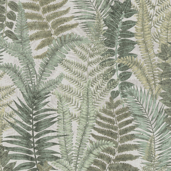 Jungle Ferns - Light Green