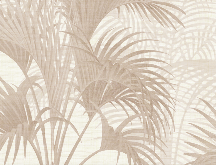 Mural - Tropical Palms Beige (Per Sqm)