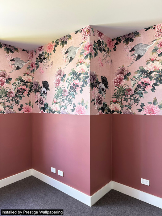 Mural - Kujaku Pink (Per Sqm)