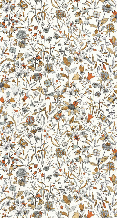 Jardin De Giverny - White / Orange