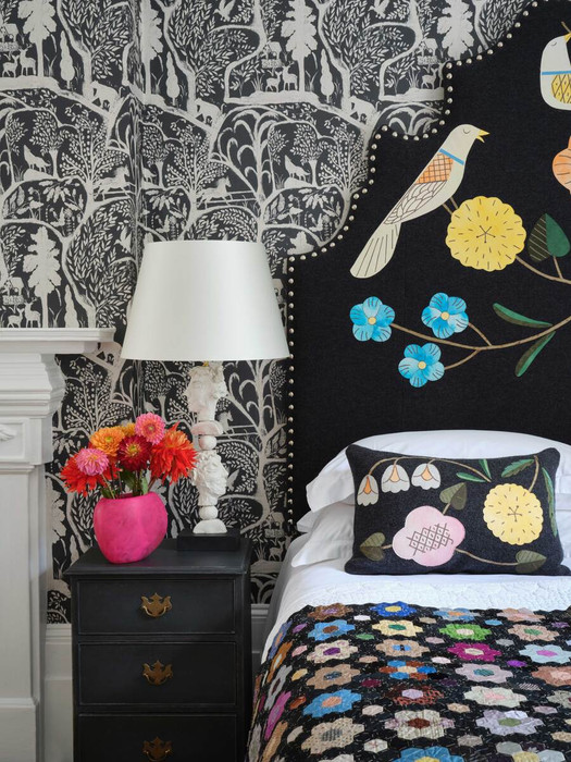 The Enchanted Woodland - Blue / Taupe