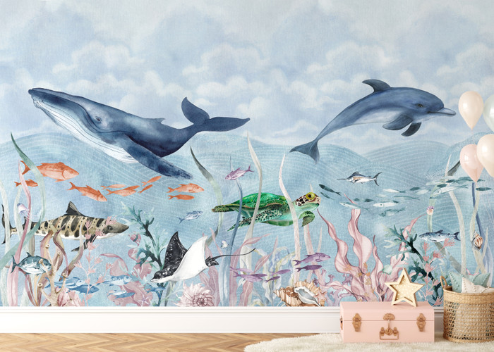 Mural - Under The Sea (Per Sqm)