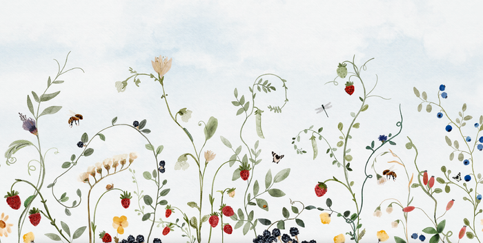 Mural - Strawberry Fields (Per Sqm)