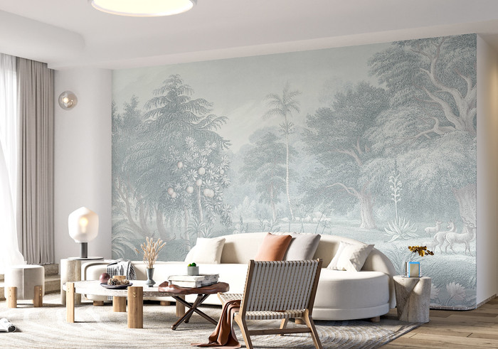 Mural - Forest Etch Capri (Per Sqm)