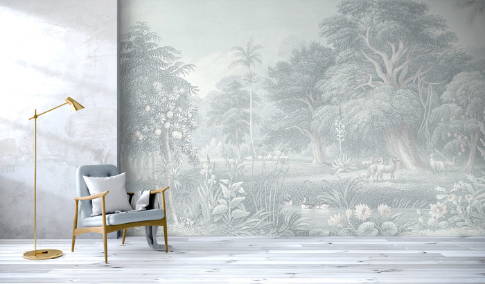 Mural - Forest Etch Capri (Per Sqm)