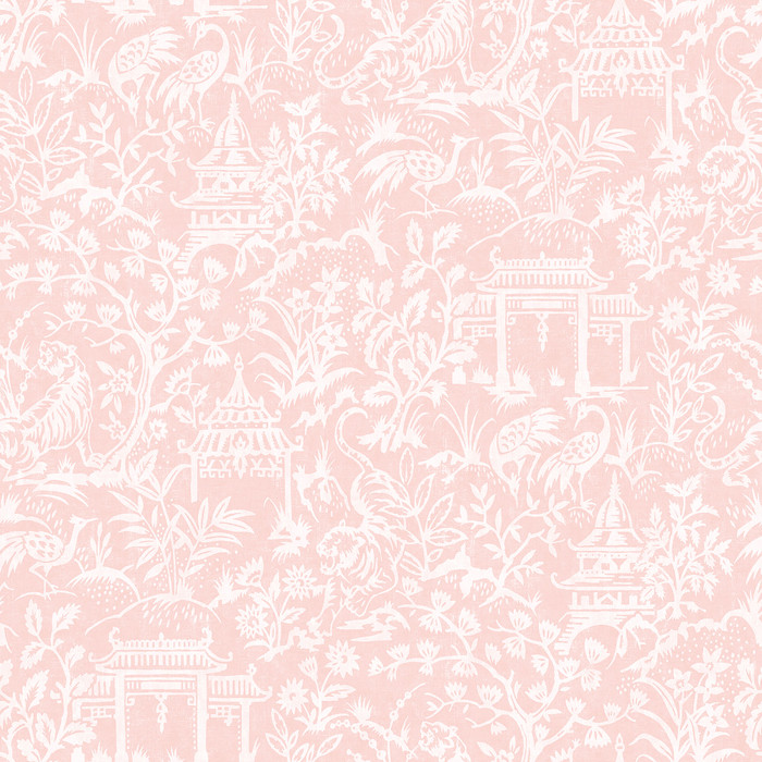 Oriental Toile - Pink