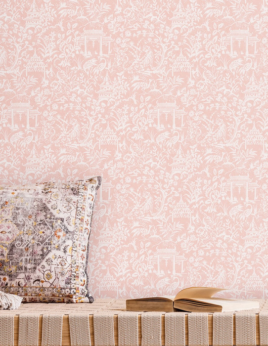 Oriental Toile - Pink