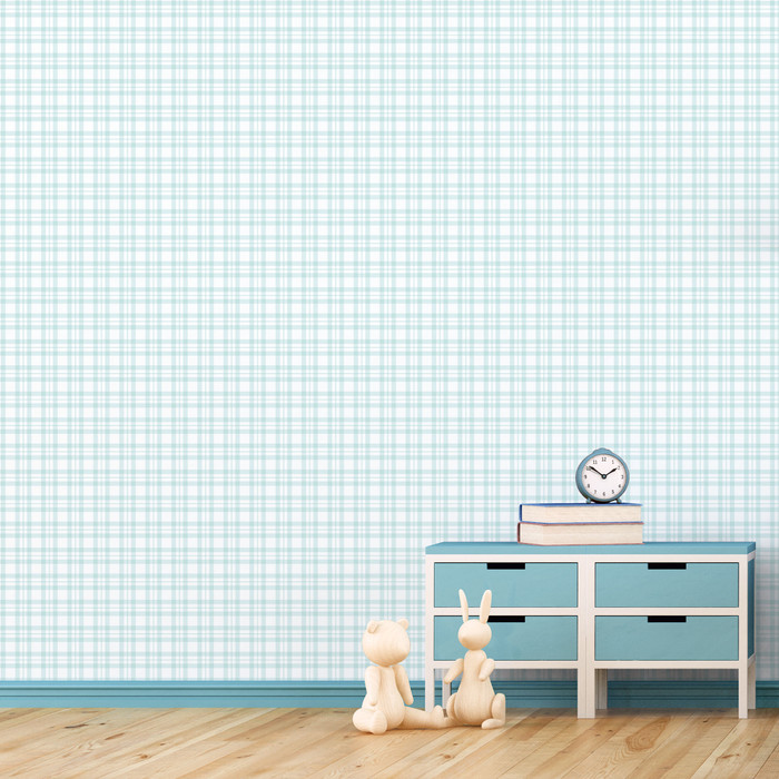 Classic Gingham - Aqua