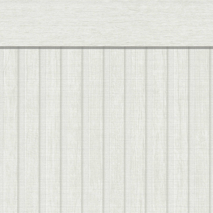 Wainscot Panelling - Grey / White