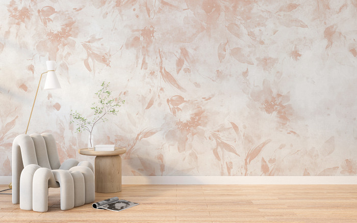 Mural - Spring Haze Coral (Per Sqm)