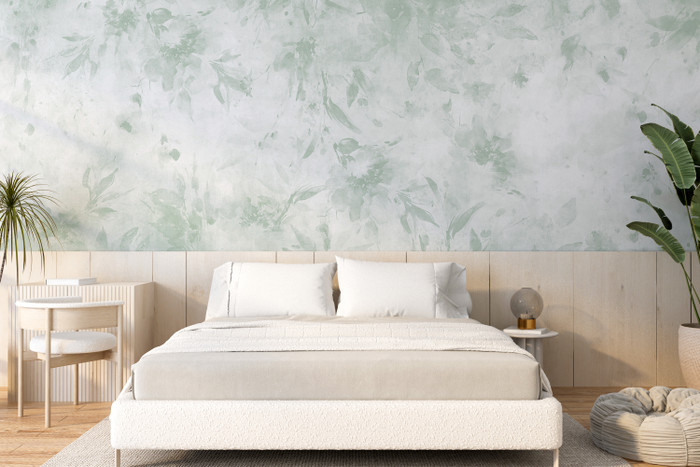 Mural - Spring Haze Sage (Per Sqm)