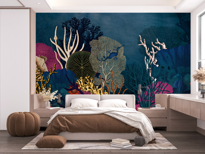 Mural - La Vie Marine Multi (Per Sqm)