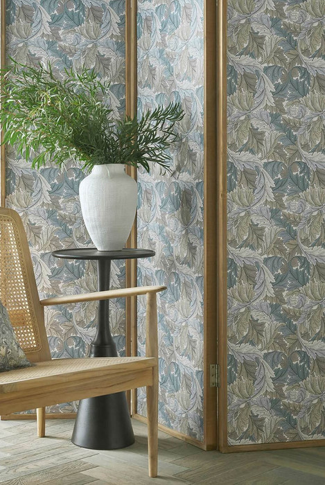Acanthus - Slate / Dove