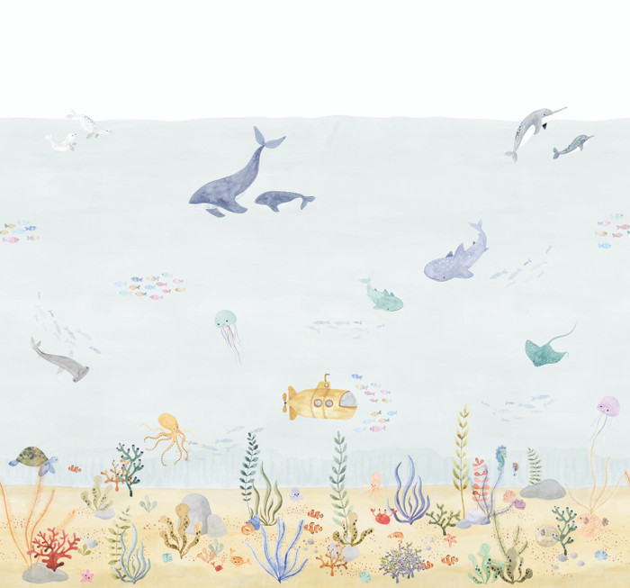 Mural - Exploration Under the Sea (3m x 2.8m)