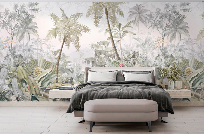Mural - Palm Jungle (Per Sqm)