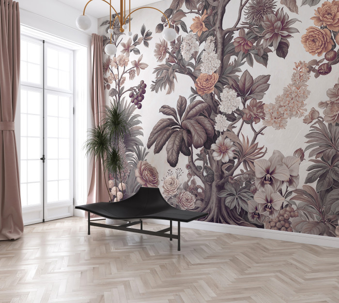 Mural - Bountiful Garden 3 (Per Sqm)