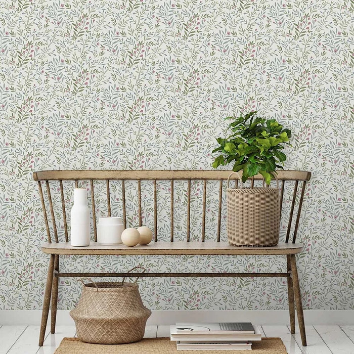 Inia Leafy Trail - Green / Blue