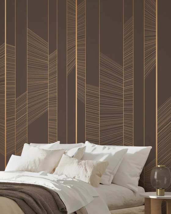 Mural - Illuminated Lines Manor House (Per Sqm)