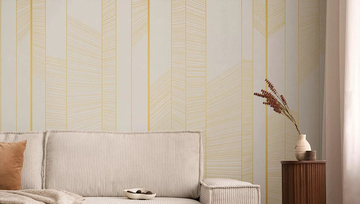 Mural - Illuminated Lines Sunshine (Per Sqm)