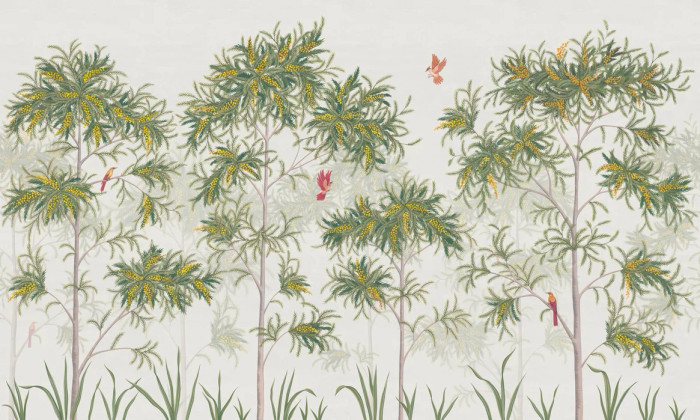 Mural - Feathered Grove (Per Sqm)