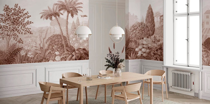 Mural - Tuscan Splendour Red (Per Sqm)