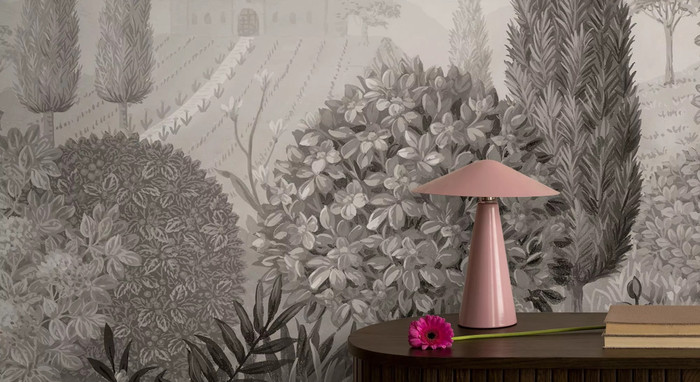 Mural - Tuscan Splendour BW (Per Sqm)